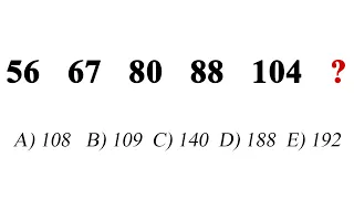 Məntiq testləri. Qanunauyğunluqlar #26. Asan İzah