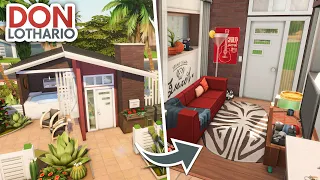 Tiny House for Don Lothario 💋🌹 // The Sims 4 Speed Build