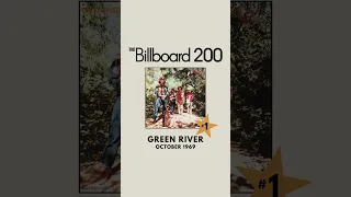 In 1969, #CCR's third studio album, Green River, peaked at No. 1 on the Billboard 200 Chart #shorts