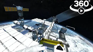 360° ISS Spacewalk Adventure BBC Home | 4K VR Full Gameplay | Oculus