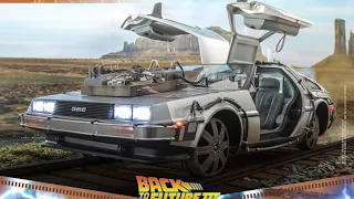 New hot toys back to the future 3 delorean time machine car revealed