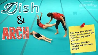 Head Over Heels Gymnastics Tutorials, Dish and Arch Shapes