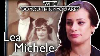 "Funny Girl"'s Lea Michele confused about her family's true origins...