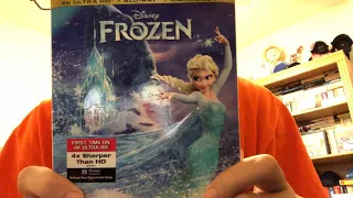 Frozen 4K Ultra HD Blu-Ray Unboxing