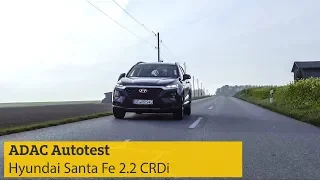 ADAC Autotest: Hyundai Santa Fe 2.2 CRDi Premium 4WD I ADAC 2018
