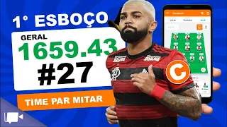 1° ESBOÇO - DICAS RODADA #27 CARTOLA FC |  1659.43 pts