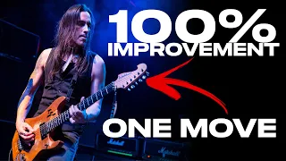 100% Improvement In Your Playing With ONE Move! Guitar Advice From Nuno Bettencourt