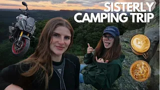 How I Spent a Night Camping in the Lake District with My Sister | Suzuki Katana Adventure ⛺️🏍