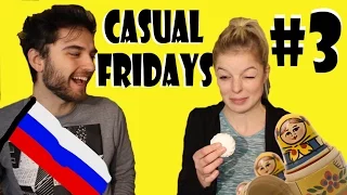 TASTING RUSSIAN FOOD || Иностранкa Пробует Русскую Еду [rus_sub]