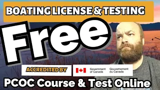 How To Get Your Boating License? FREE Pleasure Craft Operator Card Course + PCOC Test [Subscribe ]