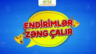 Araz Supermarmet: Endirimlər zəng çalır (15-20 sentyabr)