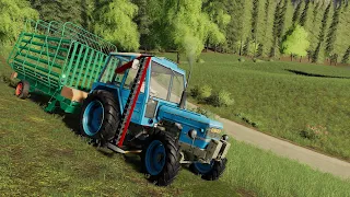 Zetor 5647 zelené krmení