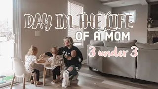 REAL DAY IN THE LIFE OF A STAY AT HOME MOM | TWO TODDLERS AND A NEWBORN | Autumn Auman