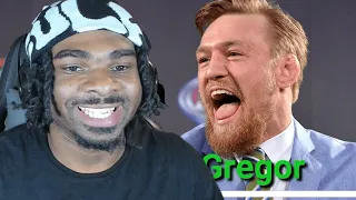 FIrst Time REACTION to Conor McGregor Funniest Trash Talks