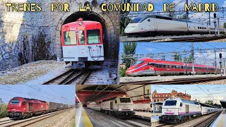 Festival de trenes por la Comunidad de Madrid - España . TRAINSPOTTING / TRAINSPOTTER 2023