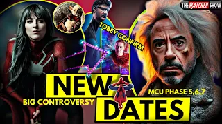 NEW DATES-  MCU Phase 5 & 6 UPDATED RELEASE DATES SLATE @Thewatchershow_