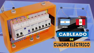 CABLEADO DE TABLERO ELECTRICO DOMICILIARIO | CUADRO ELÉCTRICO