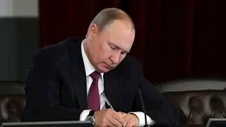 Путин подписал закон о праве правительства вводить режим ЧС