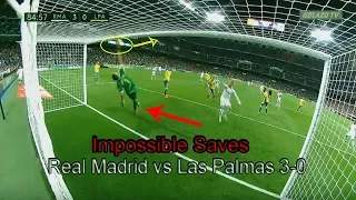 Real Madrid vs Las Palmas 3-0 | Best Goalkeeper Saves - La Liga 05/11/2017 HD