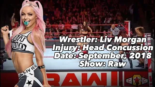 3 Minutes of WWE Women Wrestler’s Injuries (Pt. 2)