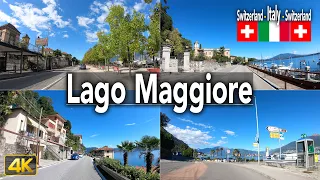 Lago Maggiore, Switzerland/Italy 🇨🇭🇮🇹 4 Hour 36 Minute scenic drive around the Lago Maggiore