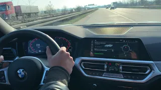 BMW 330e Plug-in-Hybrid 2020 Acceleration Test 160-230 km/h