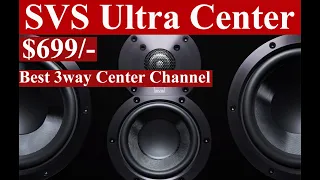 SVS Ultra Center - Flagship Center Channel Speaker from SVS - Unboxing, Demo & Review