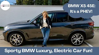 2023 BMW X5 xDrive45e: Sporty Luxury in a Fun to Drive Plug-in Hybrid Electric Car!