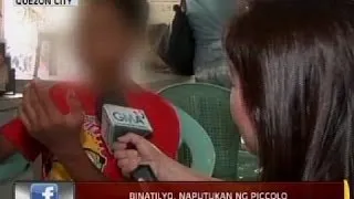 24Oras: Binatilyo, naputukan ng piccolo