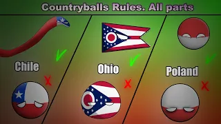 Countryballs Rules | HOW TO DRAW COUNTRYBALLS CORRECTLY?| (ALL PARTS)