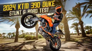 THRILLING STUNTS AND ROAD TEST with the 2024 KTM 250 & 390 DUKE | RokON VLOG 154 #motorcycle