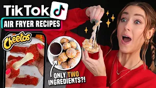 TESTING Viral TIK TOK AIR FRYER RECIPES... is anything worth making?? #5