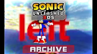 Sonic Unleashed 3DS - ARCHIVE