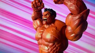 Marvel Legends Red Hulk Action Figure Review: The Stresses of Toy Collecting!!!