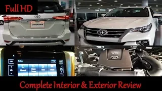 Toyota Fortuner 2019 - Full Option V6 VX.R - Full Interior & Exterior Review In Dubai UAE