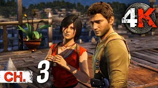 Uncharted 2: Among Thieves - [4K/60fps] (100%, All Collectibles, Hard) Part 3 - Urban Warfare