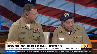 Korean war veteran to serve as grand marshal for Phoenix Veteran's Day parade