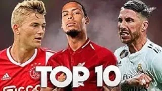 Top 10 Defenders In The World - Center Backs - Season 2018/2019 HD