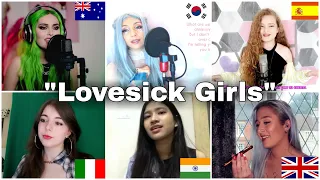 Who sang It Better : BLACKPINK - Lovesick Girls  (India, Australia, Korea, UK, Italy, Spain) M/V