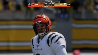 Madden NFL 24 | Cincinnati Bengals vs Pittsburgh Steelers - Round 13 2024/25 | Gameplay PS5