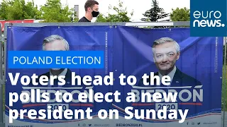 Poland election: Voters head to the polls to elect a new president on Sunday