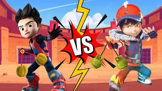 Boboiboy dan Ejen Ali Duel Lato Lato