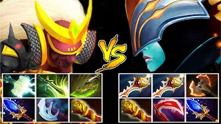 EPIC GAME Max Attack Speed Juggernaut vs 2x Rapier PA 1 Shot Kill Crazy Late Game Battle WTF Dota 2