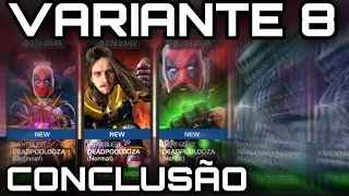 [LIVE] CONCLUSÃO VARIANTE 8 - ANÁLISE E DICAS + ABERTURA 6* DESTACADO | Marvel Torneio de Campeões