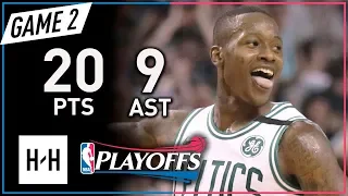 Terry Rozier Full Game 2 Highlights Celtics vs 76ers 2018 Playoffs ECSF - 20 Pts, 7 Reb, 9 Assists!