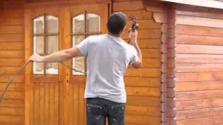 Cómo proteger una casa de madera de la lluvia.