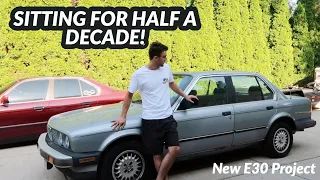 I Bought a Rough BMW E30 That Hasn't Driven in Half a Decade | E30 Mini Restoration Pt. 1