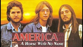 AMERICA - A Horse With No Name - lyrics - paroles