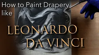 Learning to Paint Drapery like Leonardo da Vinci