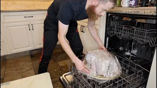 I Made Thanksgiving Dinner In The Dishwasher...And My Family Had No Idea!